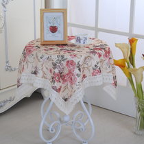 Small square table Round table cloth cloth Round tablecloth Square lace table cloth Tea table tablecloth Rectangular fresh
