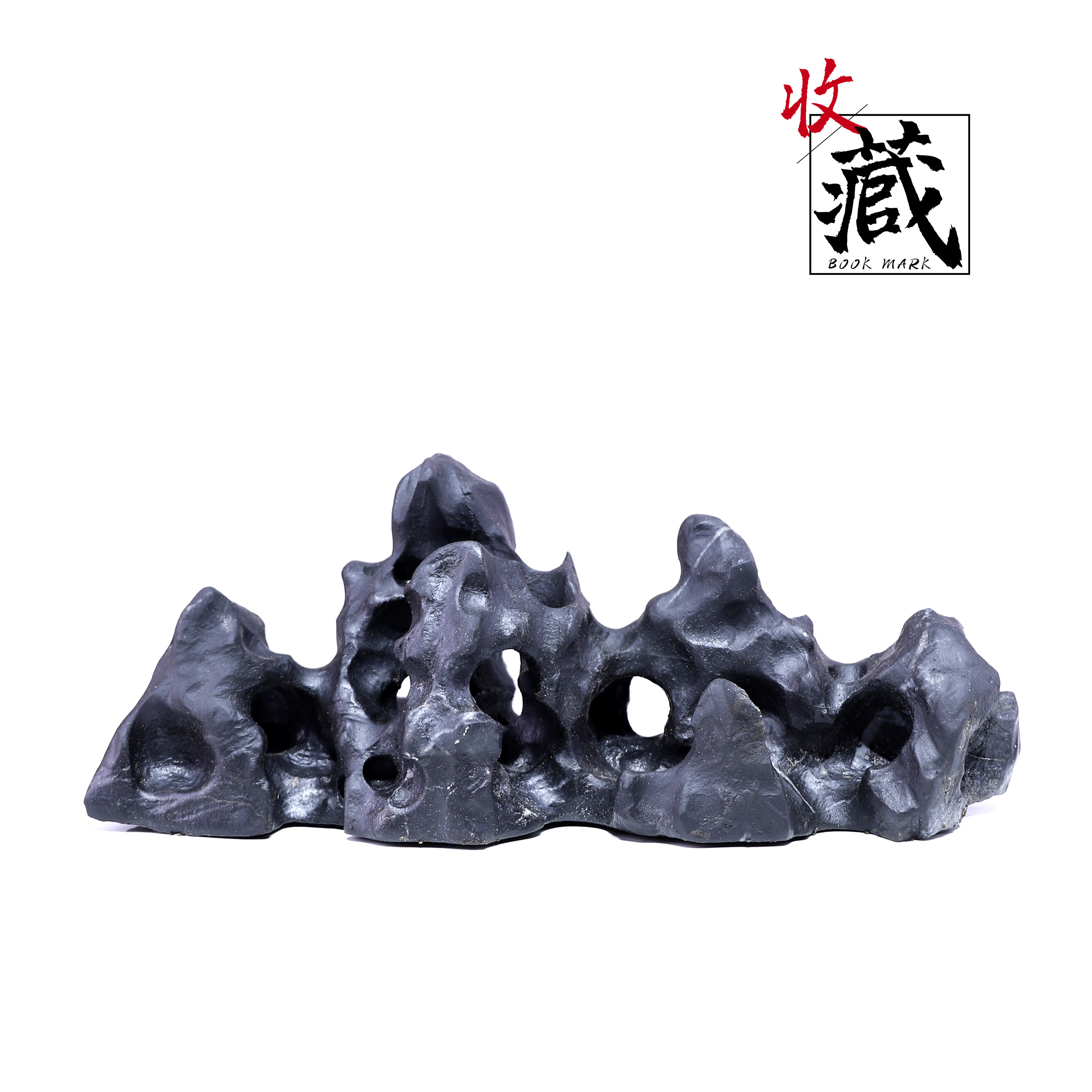 Taihu stone beacon mountain backer stone natural stone stationery ornaments gift collection stone mountain Lingbi stone mountain