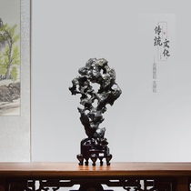 Taihu stone raw stone decoration strange stone natural club hall large and small traditional ornamental stone Lingbi stone soft furnishings