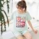 Bộ đồ ngủ ngắn tay mùa hè dành cho nữ - Bộ Pajama