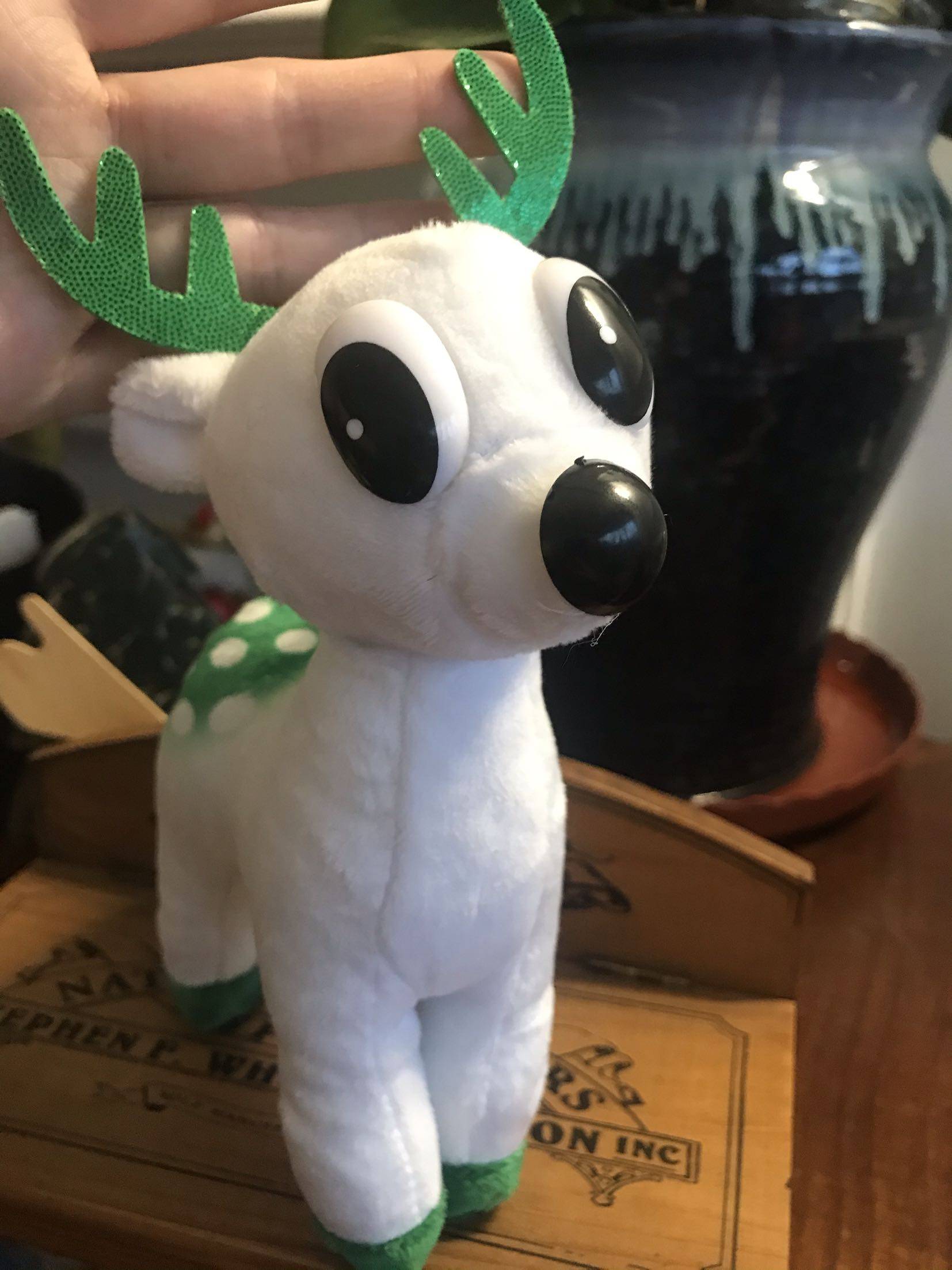 Export foreign trade ty big eyes Rudolph doll toys