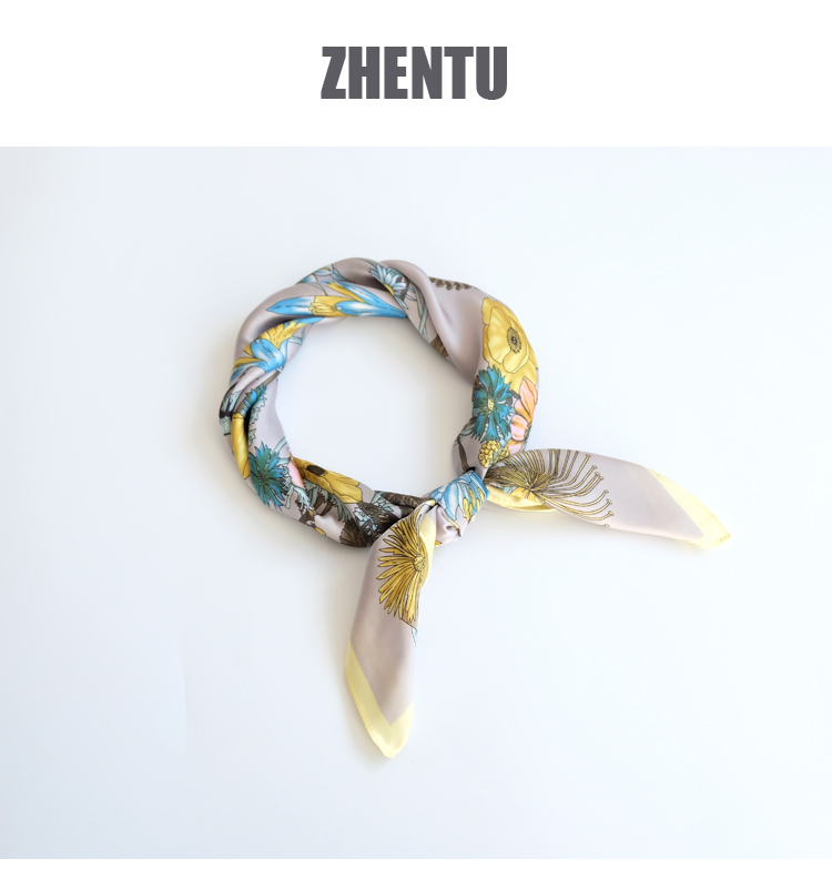 Foulard pour Femme en De la soie - Ref 3159454 Image 6