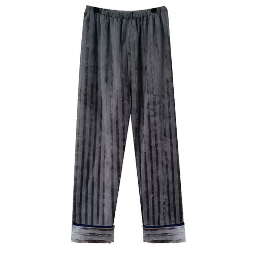 Зимние фланелевые штаны, флисовая длинная коралловая бархатная пижама для отдыха подходит для мужчин и женщин, увеличенная толщина, оверсайз