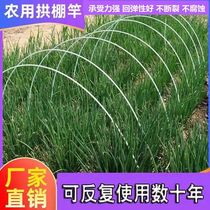 Small Arch Shed Bracket Vegetable Shed Flower Shed Insulation Nursery Shed Sun Protection Net Bracket Two Shed Bracket Glass Fiber Elastic Stick