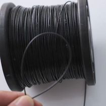 Black plastic coated stainless steel wire pull rope billboard hanging picture plant climbing vine sunshade net drying plastic coated steel wire rope