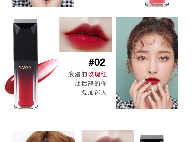 [Mua một tặng một] Son môi nhung mờ Hàn Quốc nhuộm son môi dạng lỏng giữ ẩm lâu bền không đánh dấu son bóng son bóng hàn quốc
