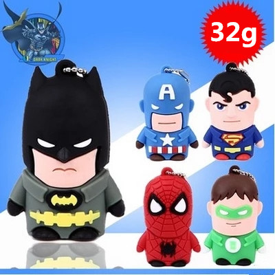 (Official Genuine) U Pan 32G High Speed 32g With Body Dish Cartoon Mini Cute Tide Male And Female Students Business Mobile USB With Body Dish Silicone Waterproof Personality Creativity Customised Car On-board With Body