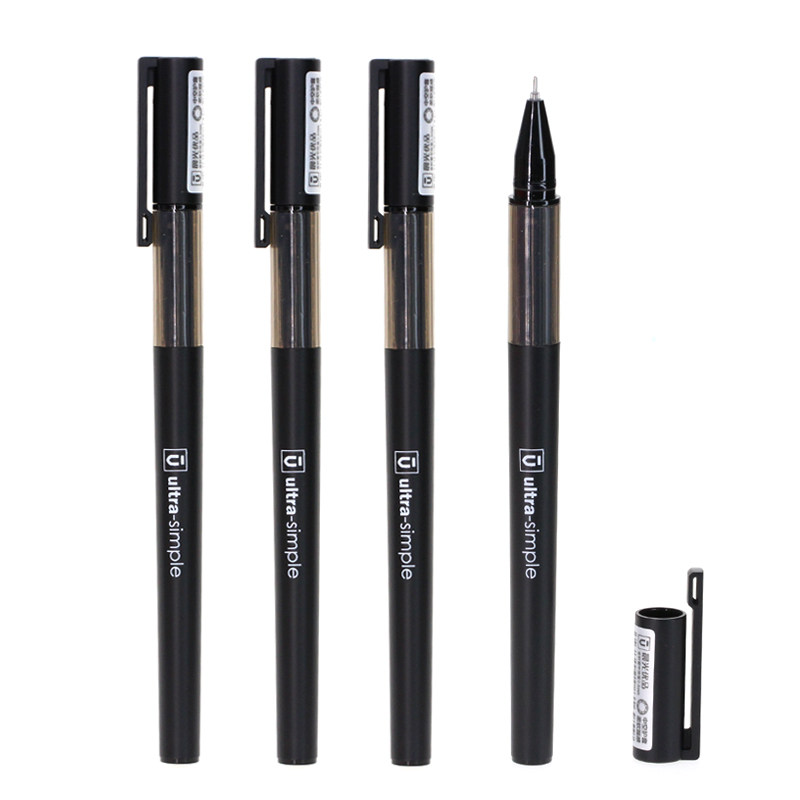 Morning light stationery gel pen 0 5mm Excellent series water-based pen carbon black AGPA4902 student office signature pen