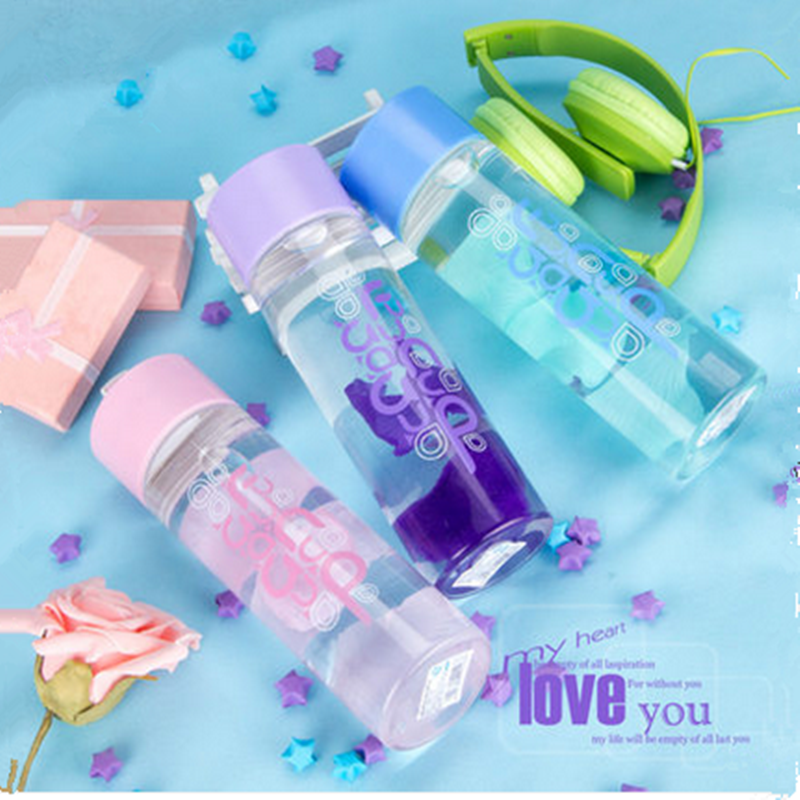 Fuguang super capacity plastic cup 600 800 1000ml men's and women's leak-proof portable home travel cup customization