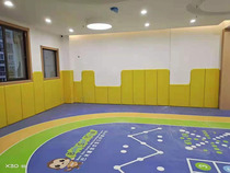 Kindergarten pillar soft package protection mat early education anti-collision wall mat childrens room wall skirt tatami wall surround can be customized