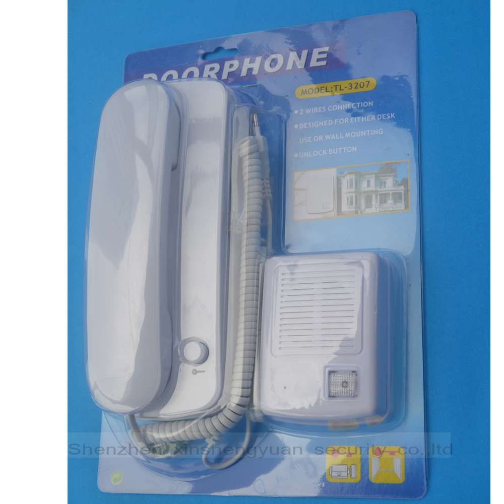 Building intercom doorbell unlocked intercom telephone non-visual indoor extension access control doorphone