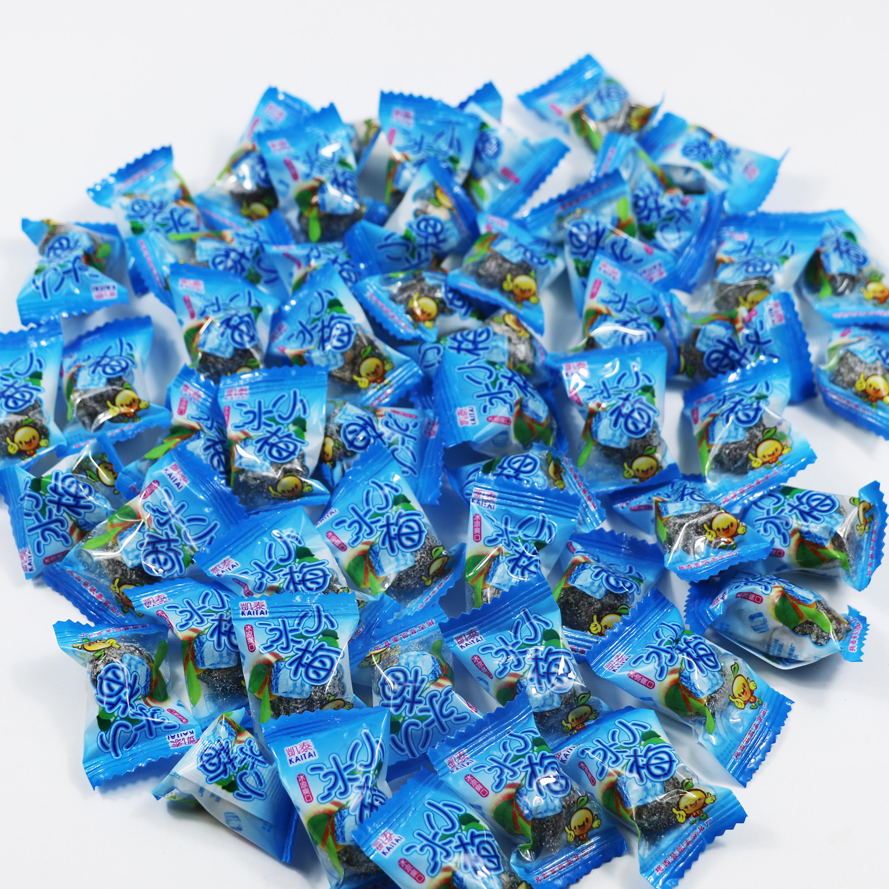 Kaitai little ice plum 500g mixed flavor candy independent small package olive sugar bulk nostalgic snacks
