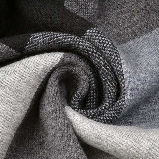 Men's scarf new warm long style Chinese red animal year red scarf high-end gift box versatile gift for boyfriend