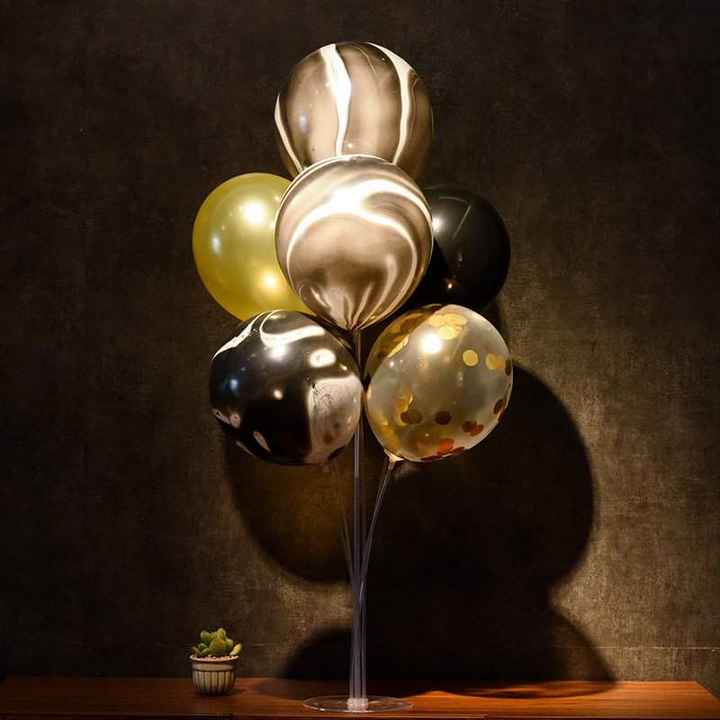 Net Red Mall Decoration Pendulum marauts Balloon Table Floating annual column shop shop window arranged birthday party Supplies