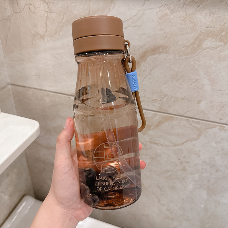Casual Summer Sports Water Cup, Large Capacity, Outdoor Portable, Leak-Proof, Double-Mouth Straw Cup, High-Looking Student Space Cup Casual Summer Sports Water Cup, Large Capacity, Outdoor Portable, Leak-Proof, Double-Mouth Straw Cup, High-Looking Student Space Cup
