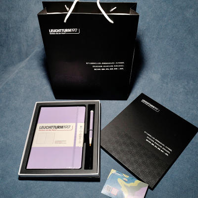 German Lighthouse LEUCHTTURM1917 notebook, high-end gift box, handbag, greeting card, gift wrapping for others