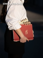 Импортная ноутбука Moleskine 2024 12 -месячное обучение Планирование жизни Спиральная неделя