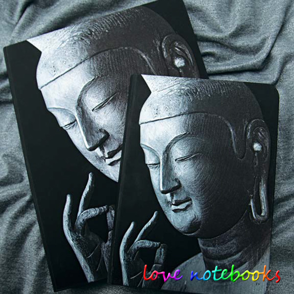 Out of print spot paperblanks notebook beyond the Buddha Buddha statue Bodhisattva Miroku pattern notepad