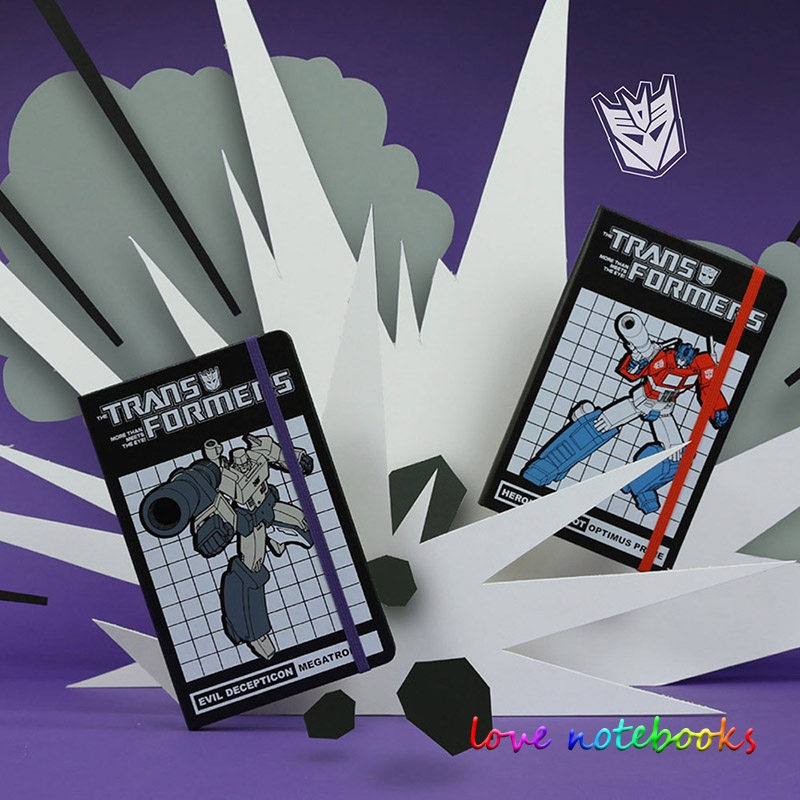 Spot Moleskine Notebook Transformers Optimus Prime Megatron Limited Edition Notebook Stationery