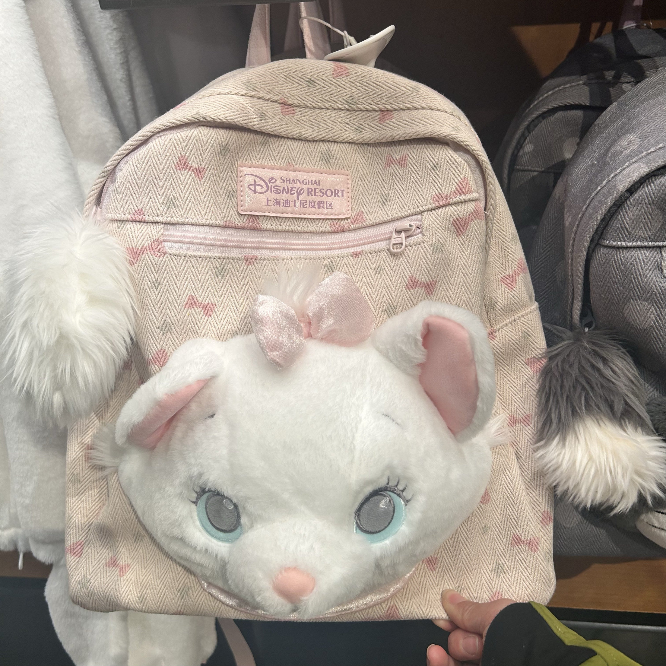 Ранец 特价上海迪士尼代购玲娜贝儿双肩包olu背包环球七宝托特包书包 Disney