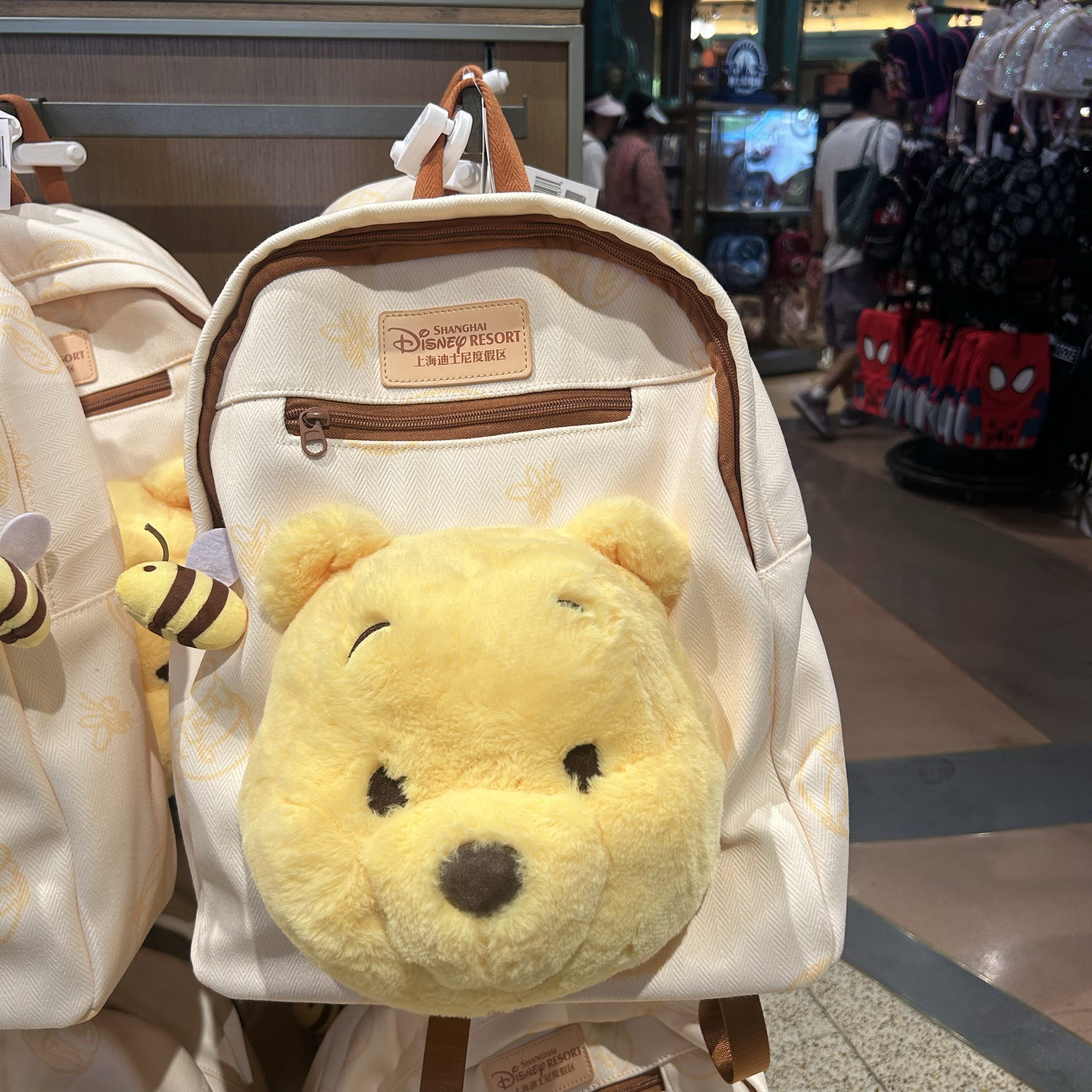 Ранец 特价上海迪士尼代购玲娜贝儿双肩包olu背包环球七宝托特包书包 Disney