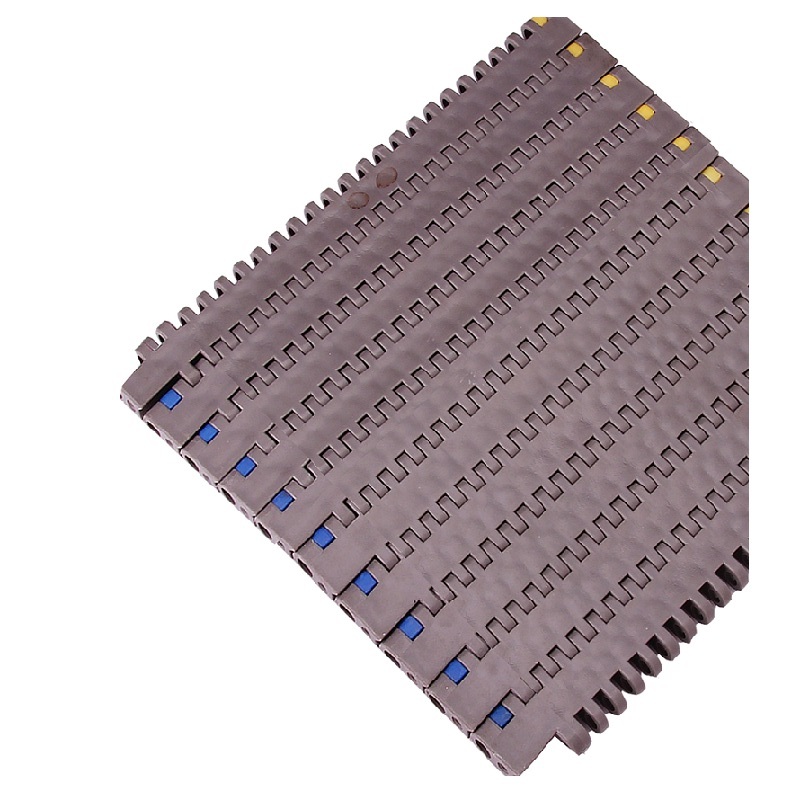 8505 plastic mesh with flat type modular conveyor belt tobacco special conveyor belt food grade plastic mesh chain plate