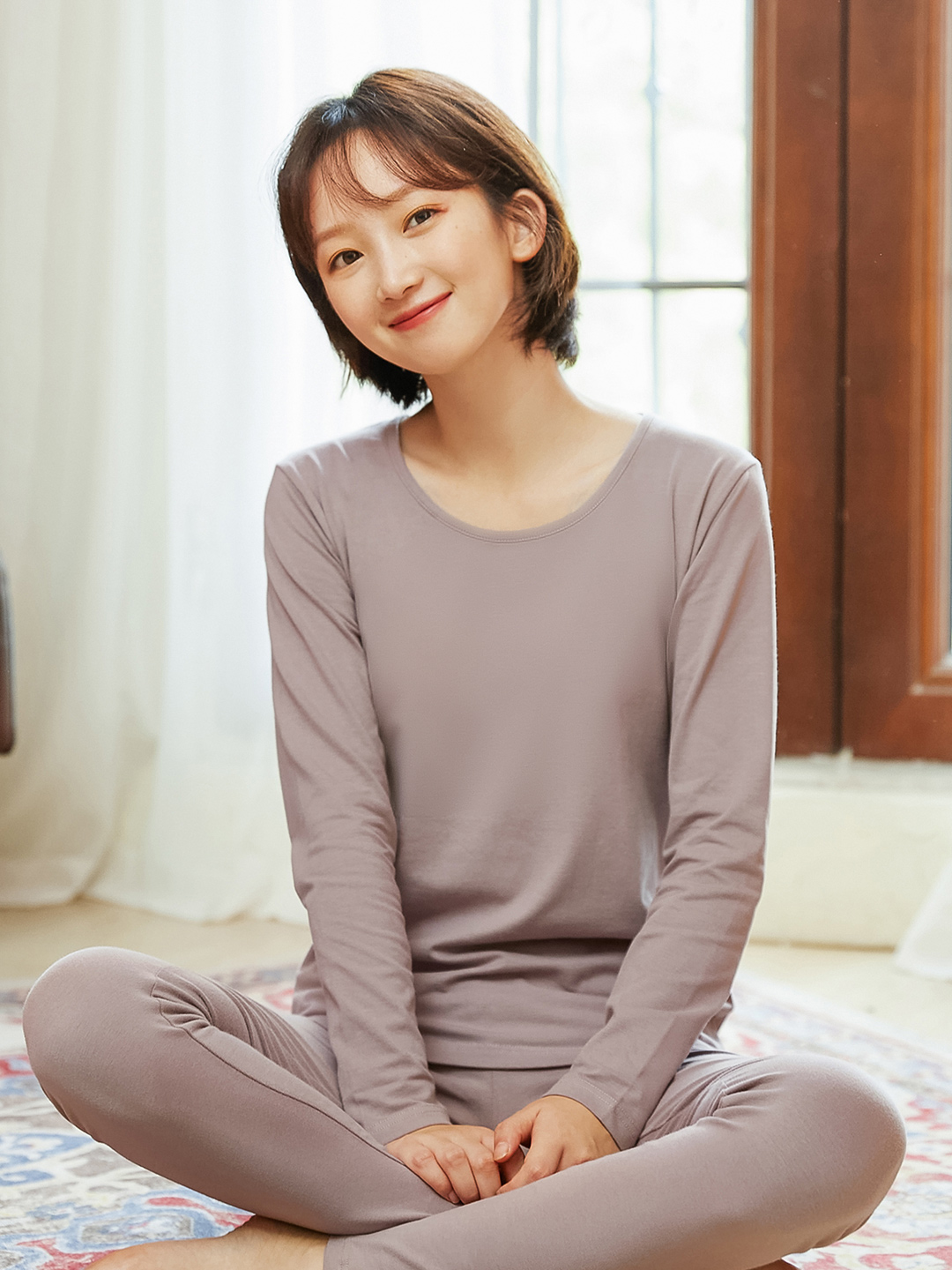 Thin Autumn Clothes Sanitary Pants Woman Pure Cotton Suit Beating Bottom Inner Wearing Full Cotton Sweatshirt Sanitary Pants Meme Body Fever Coat Winter