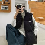 Очень большой японский демисезонный жилет с пухом подходит для мужчин и женщин, пуховик для отдыха, куртка, большой размер