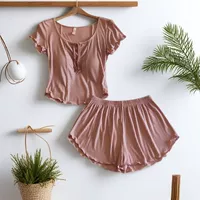 Комплект пионово-розовый [с фиксированной накладкой на грудь]