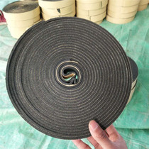 Air duct adhesive rubber plastic sealing common plate flange adhesive tape flame retardant self-extinguishing ventilation duct with single-sided back adhesive adhesive strip