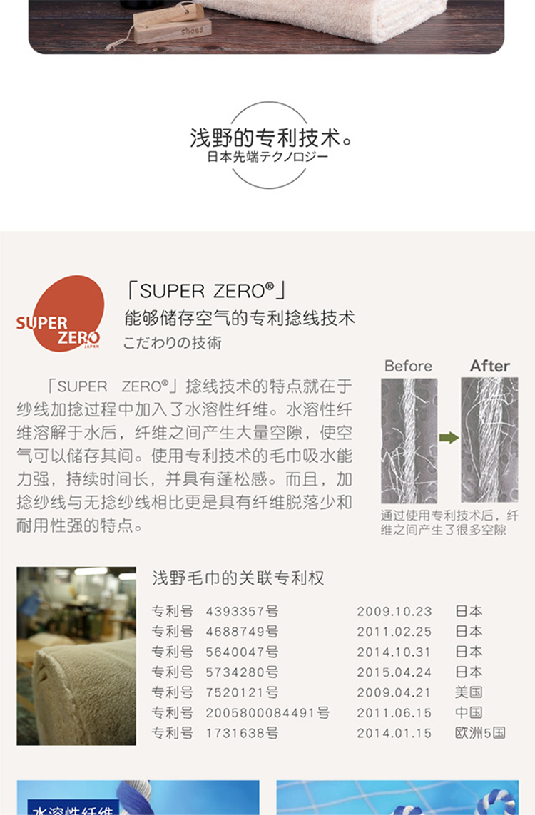 Nhật Bản nhập khẩu khăn tắm Asano cotton nam thấm nước hộ gia đình nữ không dễ bị rơi khăn bông 2 bộ - Khăn tắm / áo choàng tắm áo choàng tắm cao cấp