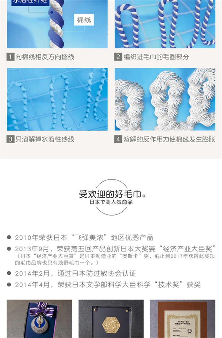 Nhật Bản nhập khẩu khăn tắm Asano cotton nam thấm nước hộ gia đình nữ không dễ bị rơi khăn bông 2 bộ - Khăn tắm / áo choàng tắm áo choàng tắm cao cấp
