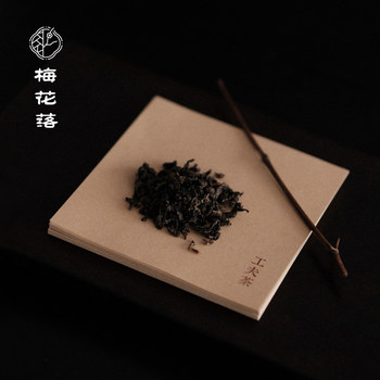 梅花落纳茶纸潮汕工夫茶纸茶则放茶纸传统入茶针茶配件投茶焙茶