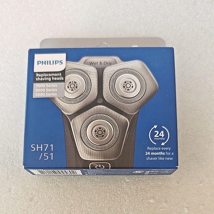 Philips Shaver S7731 S7732 Original Head Sh71 Can Replace Sh70 Sh50 Sealing Packaging Philips Shaver S7731 S7732 Original Head Sh71 Can Replace Sh70 Sh50 Sealing Packaging