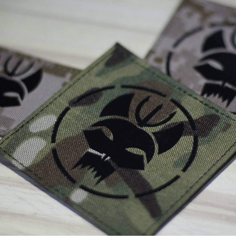 SEAL TEAM Identical Seals Fox Arm Badge MCAOR1MCBK Cat Head Morale Badge Vest Magic Sticker