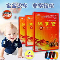 Chinese character Palace full set of DVD discs Childrens enlightenment puzzle literacy direct reflection literacy Baby literacy toy card