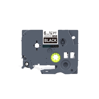 Apply Brother Label Machine Ribbon Label Paper TZ2-315 tze-315 6mm Black Bottom White Words