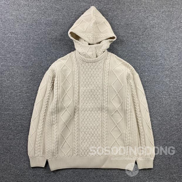 現貨BEAMS SSZ PROST KNIT 21aw 秋冬可拆卸連帽針織衫套頭毛衣
