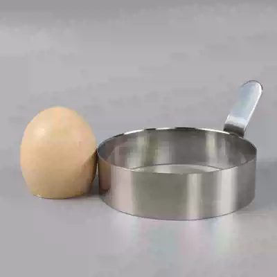 Foreign trade 304 thickened stainless steel round omelette pancake maker Onigiri omelette mold Large baking DIY