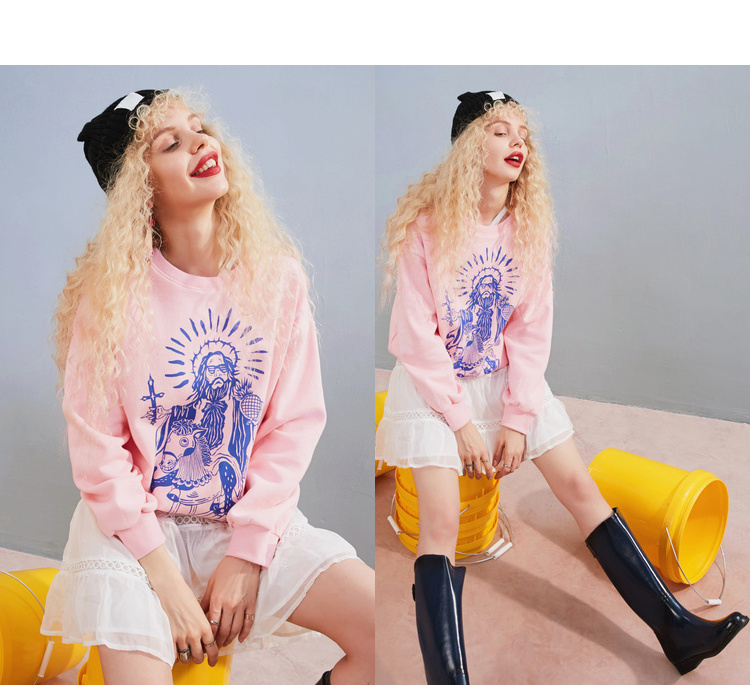 Sweatshirt femme SAC  POCHE FEERIQUE en Coton - Ref 3217035 Image 40