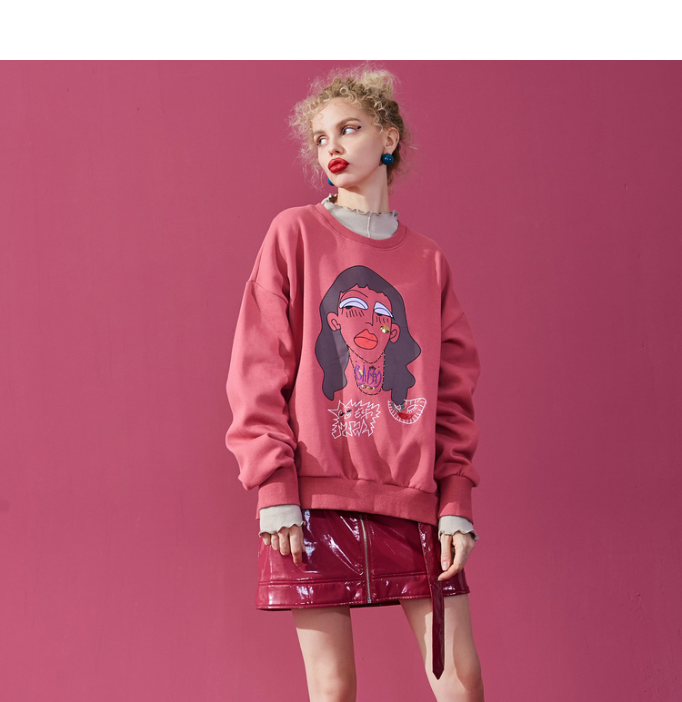 Sweatshirt femme SAC  POCHE FEERIQUE en Coton - Ref 3216106 Image 26