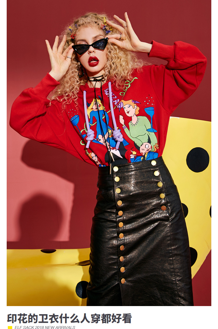 Sweatshirt femme SAC  POCHE FEERIQUE en Coton - Ref 3216918 Image 17