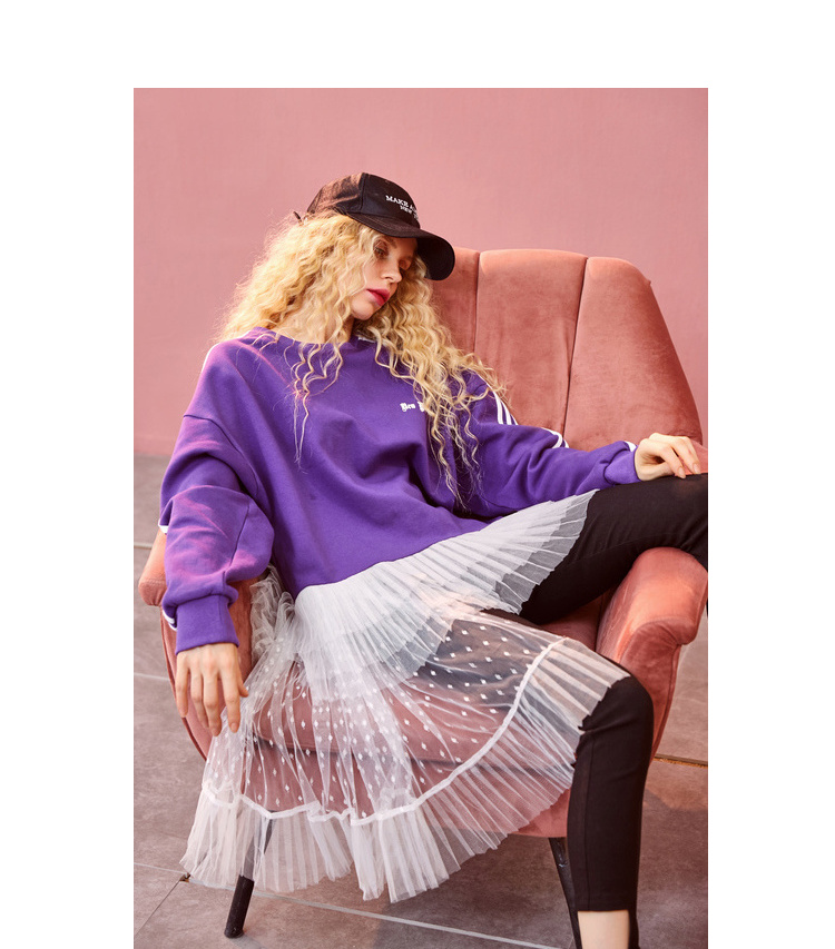 Sweatshirt femme SAC  POCHE FEERIQUE en Coton - Ref 3216162 Image 35