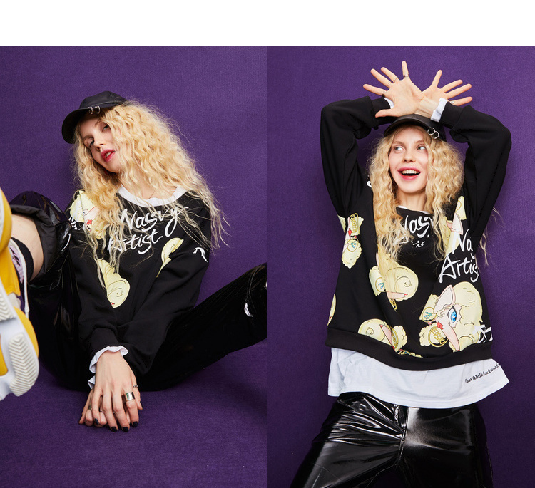 Sweatshirt femme SAC  POCHE FEERIQUE en Coton - Ref 3216946 Image 49