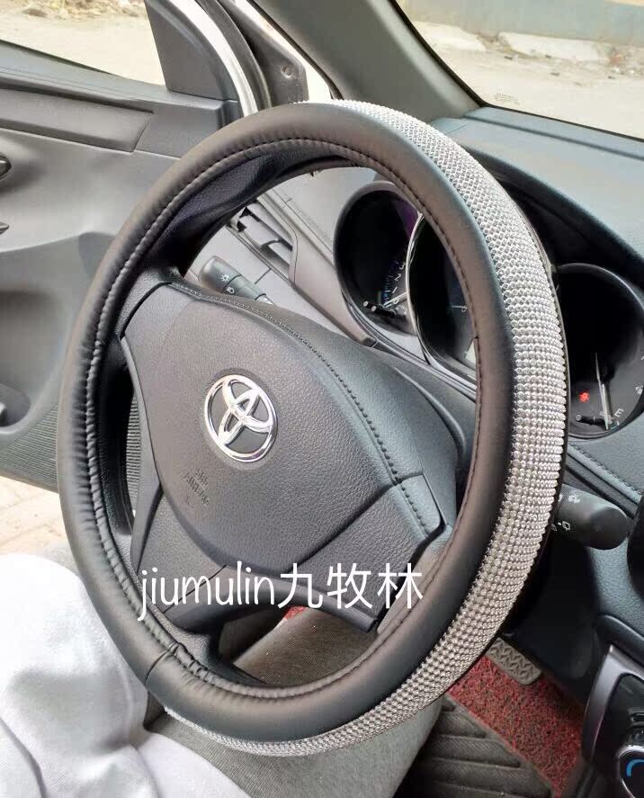 Xe bốn mùa chung của phụ nữ khoan chỉ đạo Wheel Set dễ thương trượt Set Rhinestone bộ kim cương bộ vô lăng chơi game