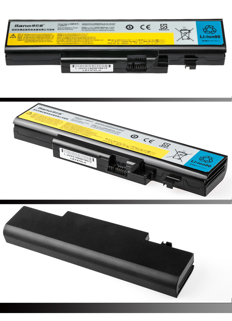 máy tính xách tay pin năng lượng xanh Lenovo y470 Y470 Y471 Y570 Y470A Y570G L10S6F01 L10C6F01 IdeaPad - Phụ kiện máy tính xách tay miếng dán máy tính casio 570