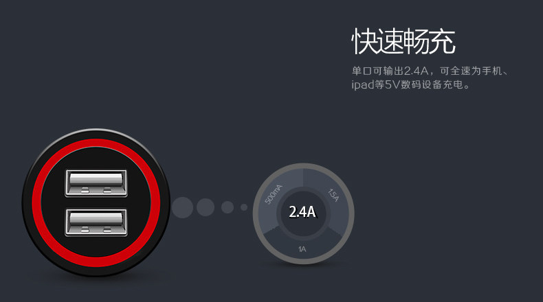 chargeur LLANO 2.4A, 4A - Ref 1301034 Image 10