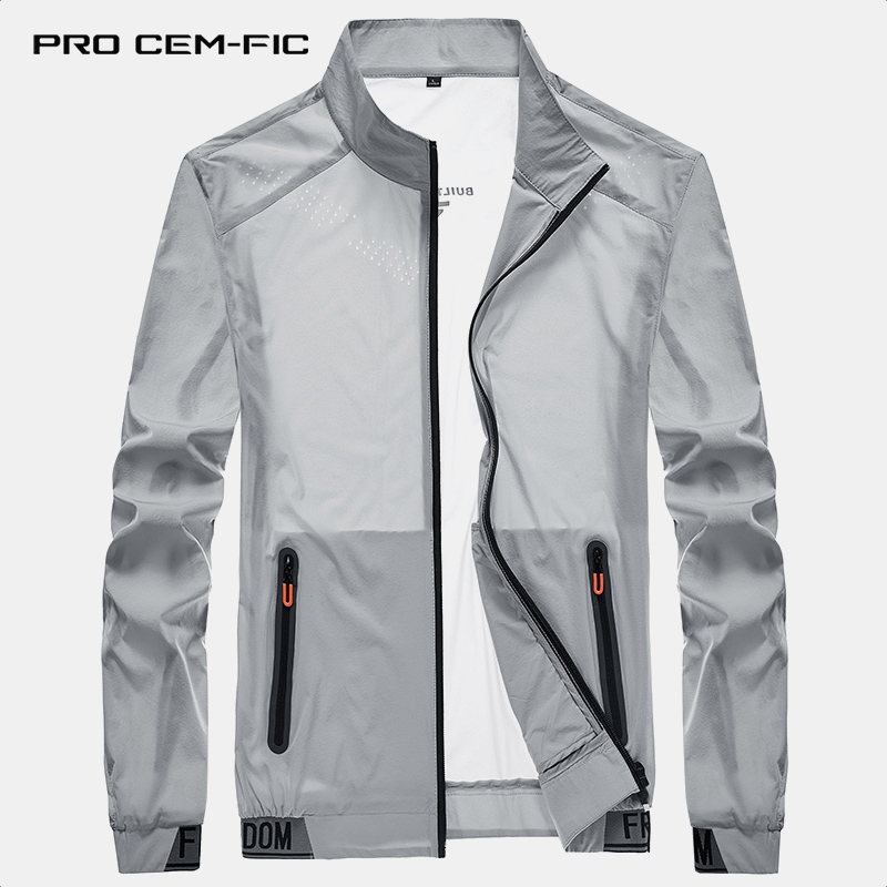 Ice Filament Sunscreen Men UV Thin Blade Sweater Breaky Skin Fishing Hat-Free Lightproof Clothes Customized