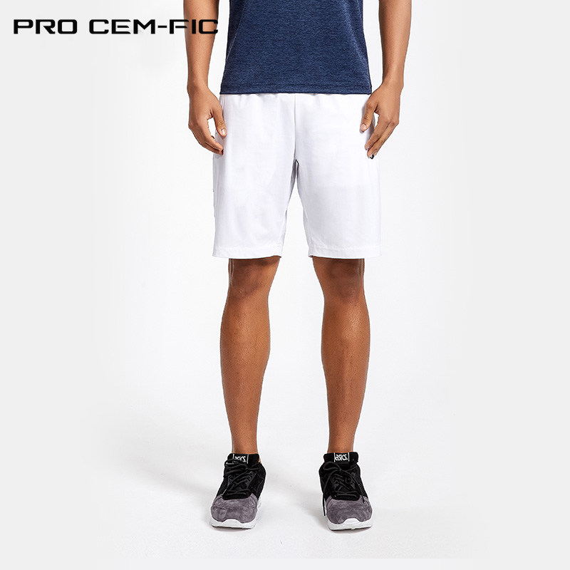 Summer sports five-point pants men's shorts elastic loose new breathable straight pants casual quick-drying quick-drying pants