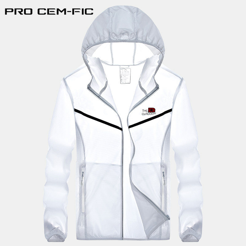 Summer sunscreen men's 2020 new ultra-thin breathable handsome 100 lapped Korean version Teen Jacket Skin Wind Clothes